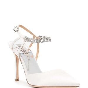 Badgley Mischka MP6205 Kailani WHTSAT NWT